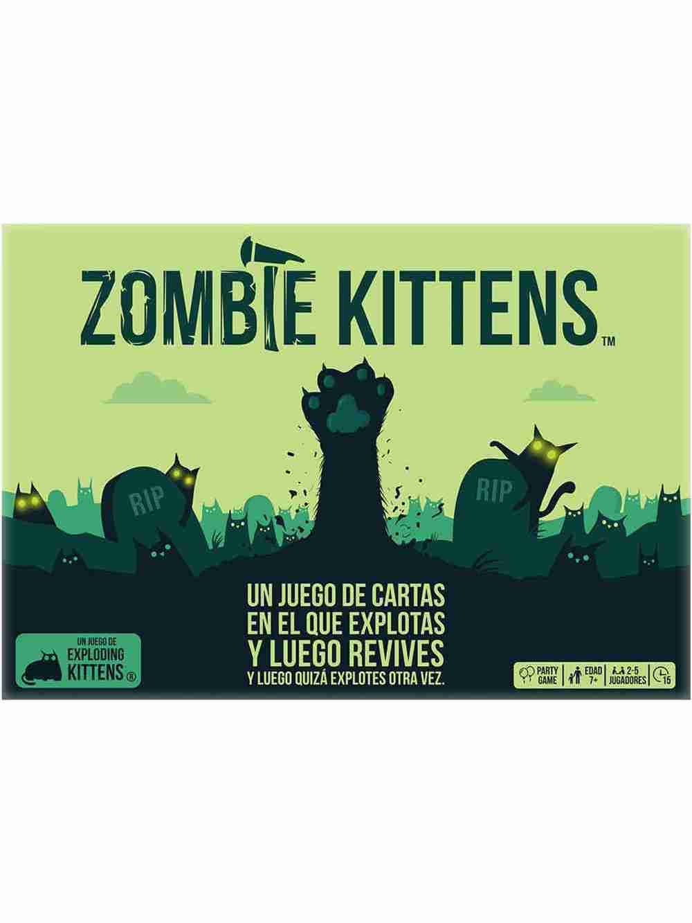 Zombie Kittens Un Juego De Exploding Kittens