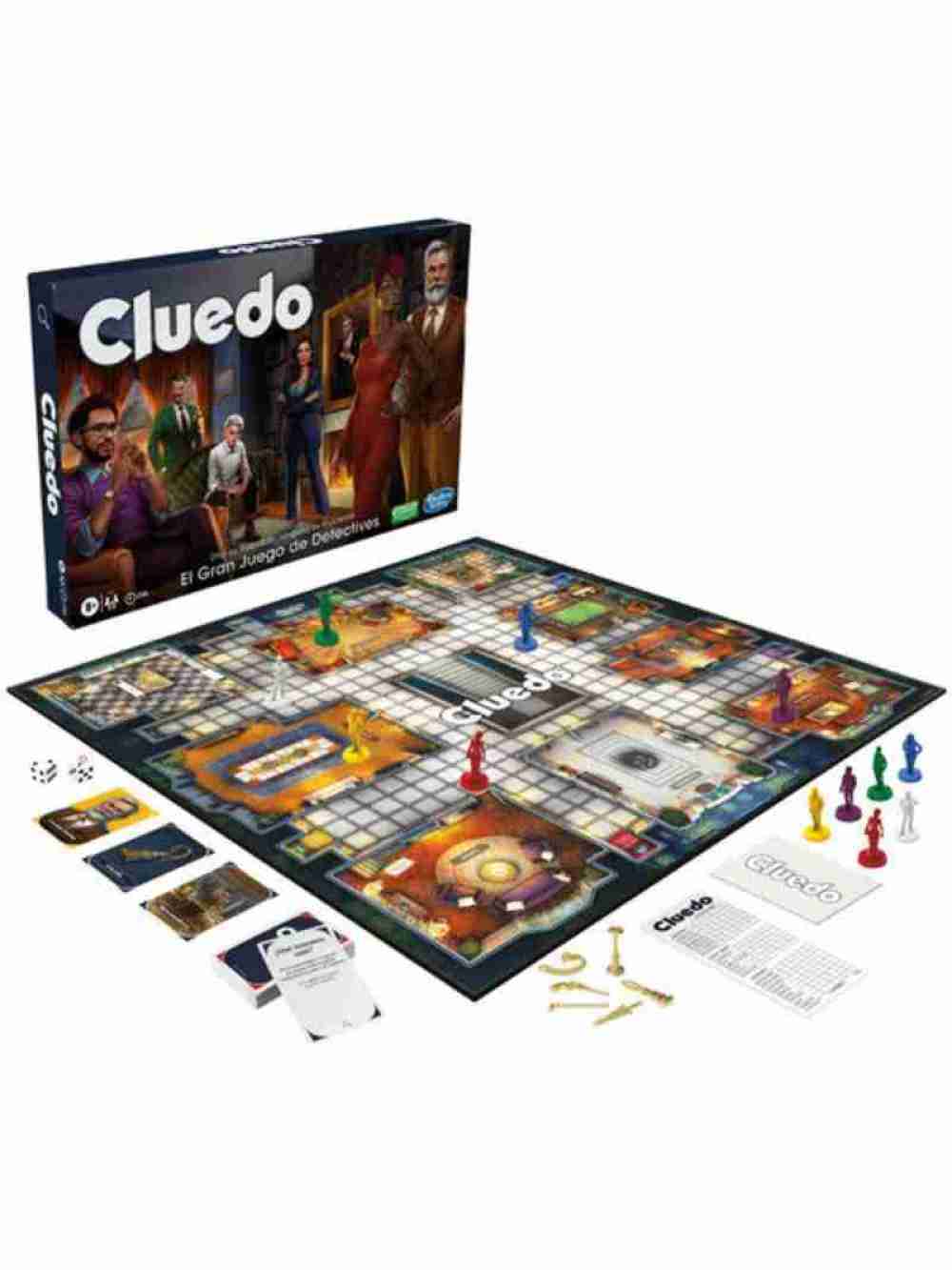 Cluedo El Gran Juego De Detectives De Hasbro