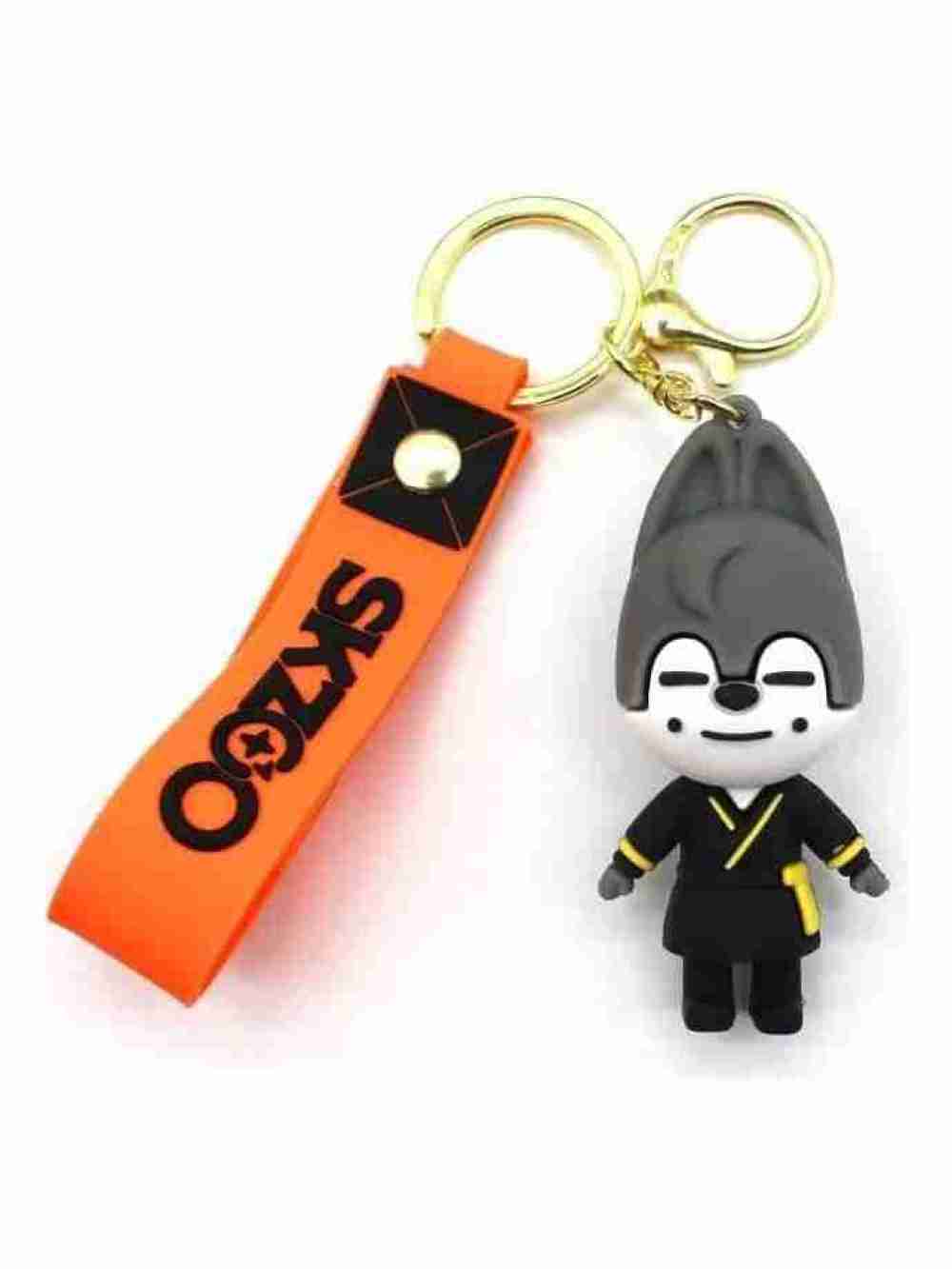 Llavero Figura Pvc Wolf Chan Skzoo Stray Kids