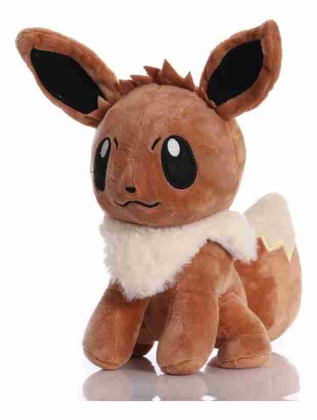 931010-MLV86527726442_062025 Peluche Eevee Sentado Pokemon 20cm