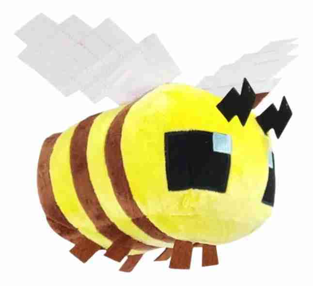 733314-MLV88628477688_072025 Peluche Abeja Minecraft 10cm