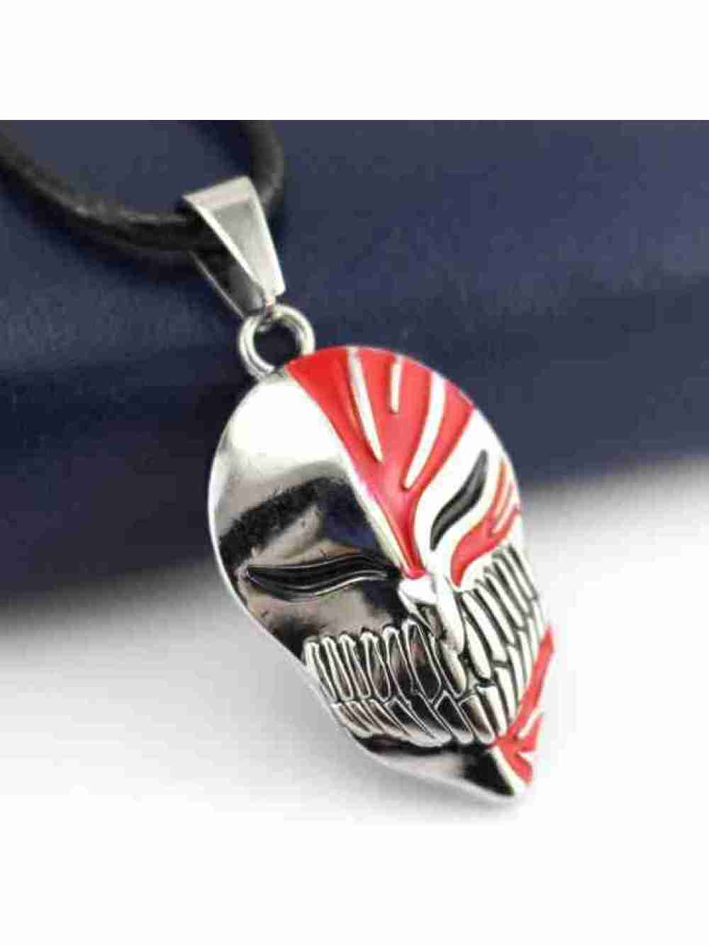 Collar Plateado Mascara Hollow Ichigo Bleach