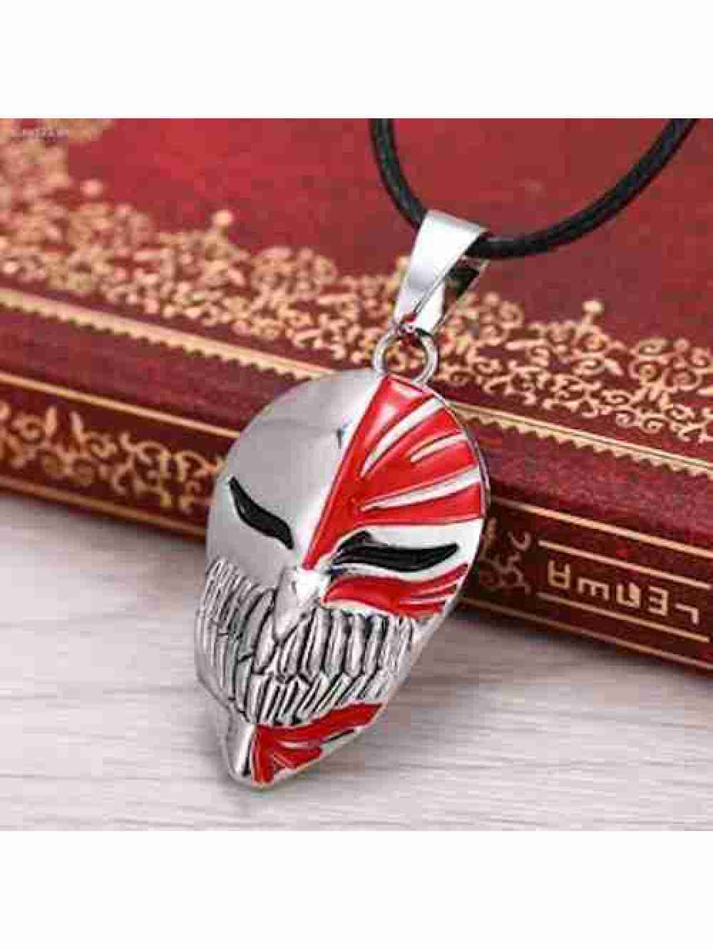 Collar Plateado Mascara Hollow Ichigo Bleach