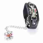Pulsera De Cuero Con Anillo Luffy One Piece