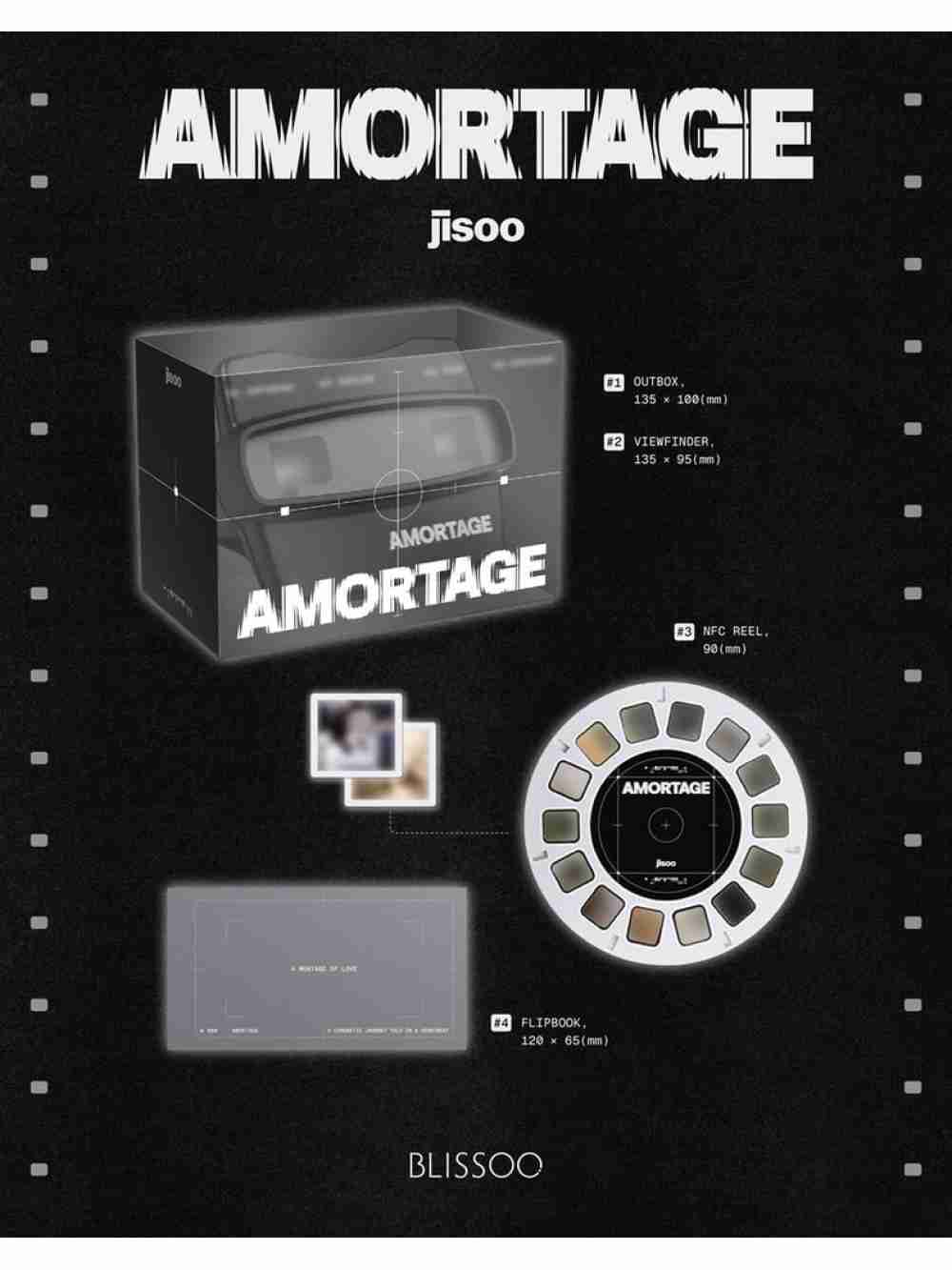 Jisoo - Mini Album Amortage Reels Ver.