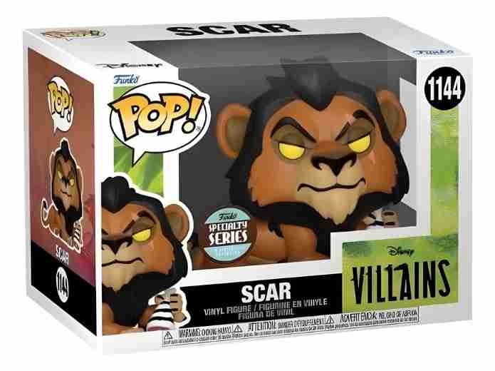 627511-MLV103265816349_122025 Funko Pop! 1144 Original Scar Lion King Disney Villains