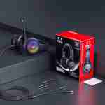 Audífonos Onikuma X7 Pro Gamer Luz Rgb