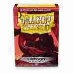 Sleeve Cartas Dragon Shield Standard Classic Crimson Tcg