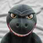 Peluche Godzilla 21cm