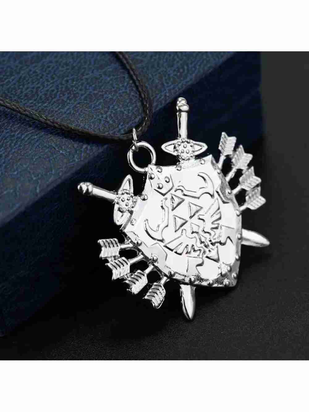 Collar Escudo Flechas Y Espadas The Legend Of Zelda
