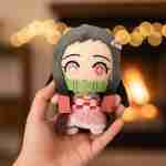 Peluche Llavero Nezuko Demon Slayer 13cm
