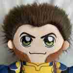Peluche Wolverine, Deadpool & Wolverine Marvel 25cm