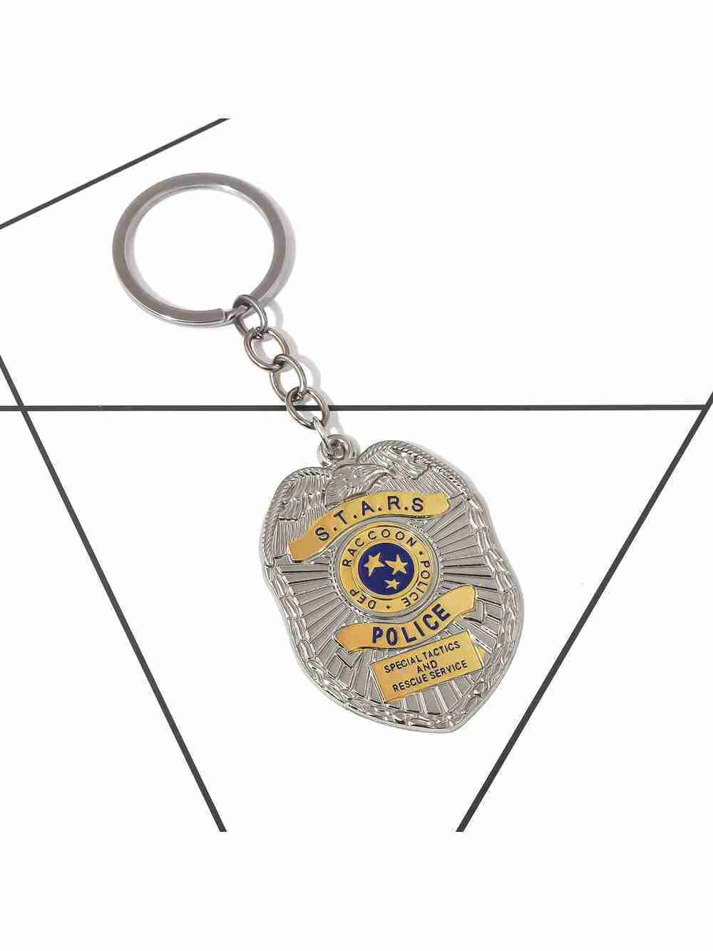Llavero Insignia S.t.a.r.s Raccoon City Resident Evil 2