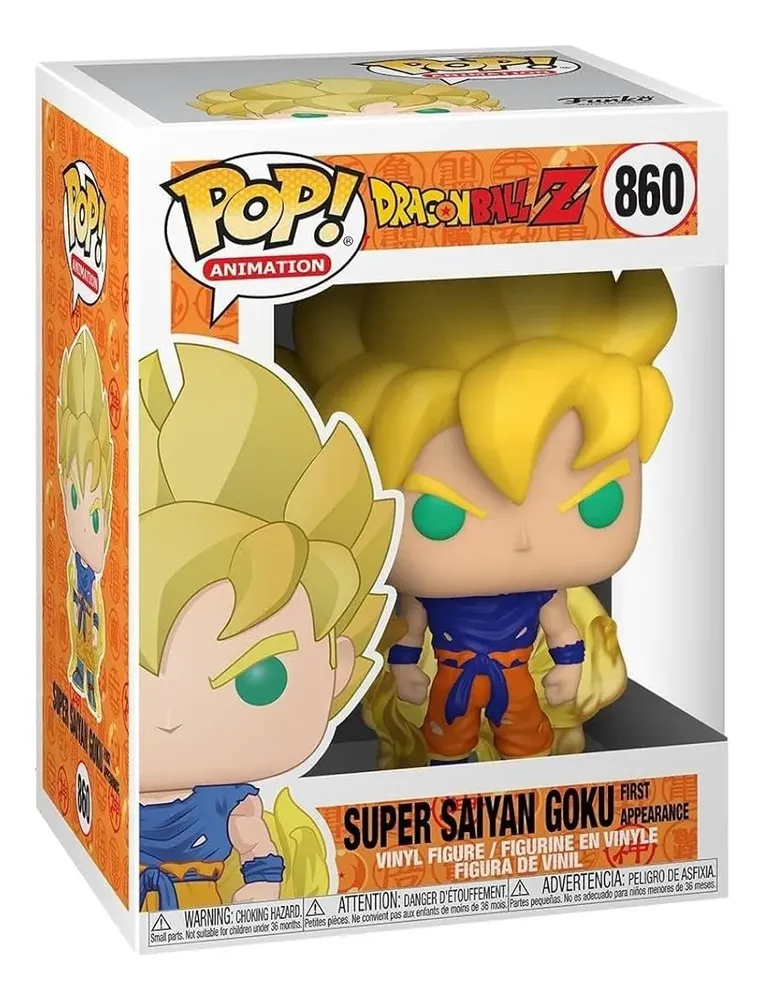 658597-MLV109888572137_032026 Funko Pop 860 Original Super Saiyan Goku Dragon Ball Z