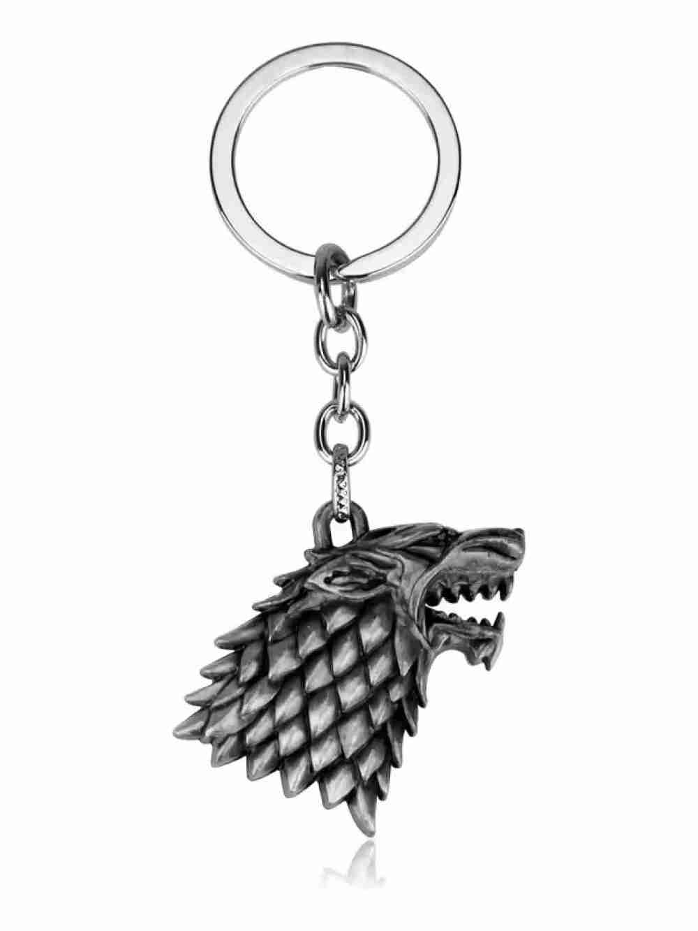 Llavero Plateado Casa Stark Game Of Thrones Got