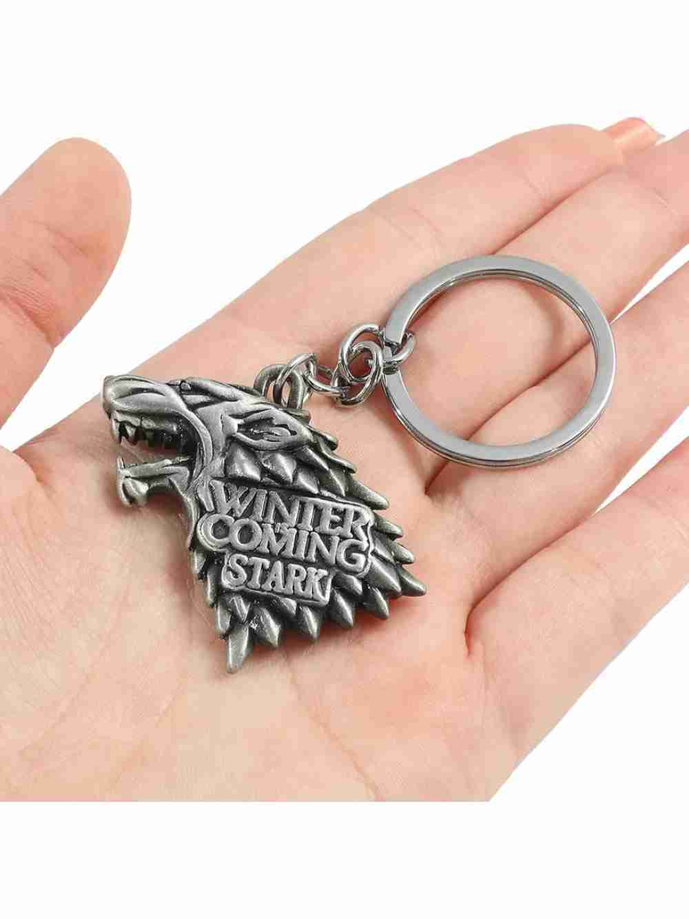 Llavero Plateado Casa Stark Game Of Thrones Got