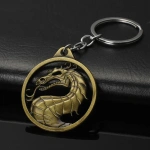 Llavero Dorado Mortal Kombat