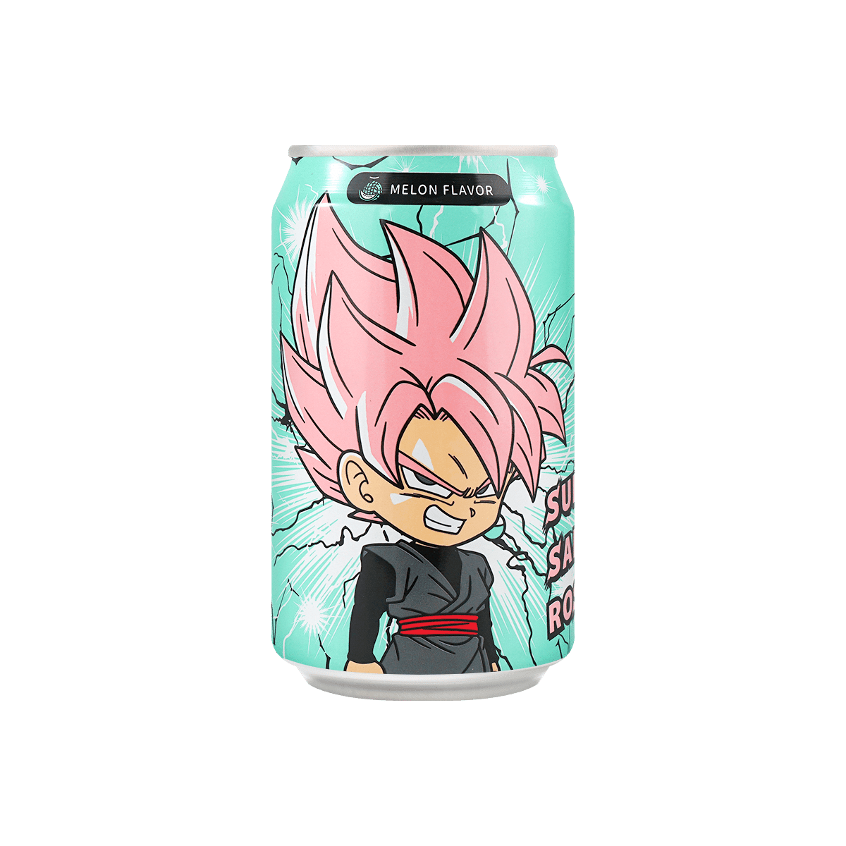 Black Goku Rose Melon flavor1 Sparkling Water Melon Flavor Black Goku Rose Dragon Ball
