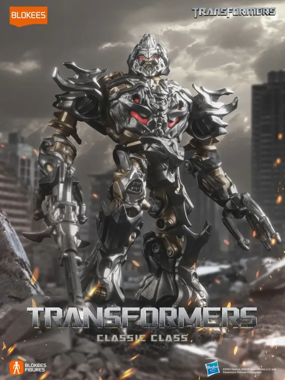 Megatron Classic Class 10 Blokees Model Kit Transformers
