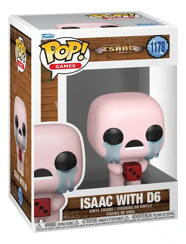 785337-MLV110602283532_052026 Funko Pop! 1178 Original Isaac With D6 The Binding Of Isaac