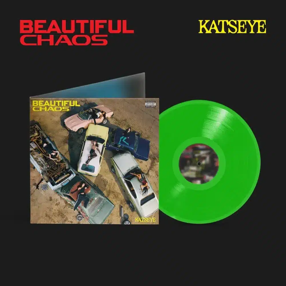 876333-MLV111413119303_052026 Katseye - Beautiful Chaos Album Neon Green Colored Vinilo Lp