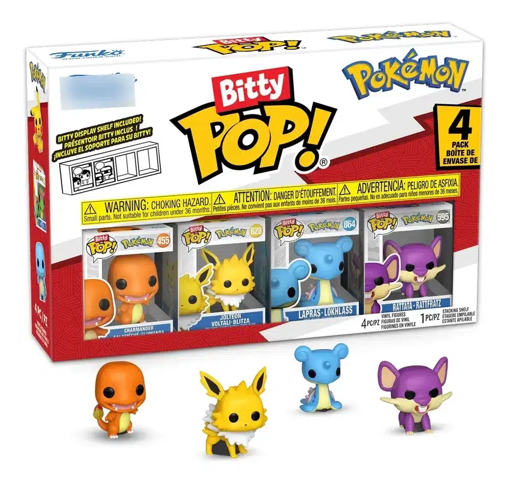 909632-MLA110641952384_052026 Funko Bitty Pop! Pokemon Series 2 Pack 4