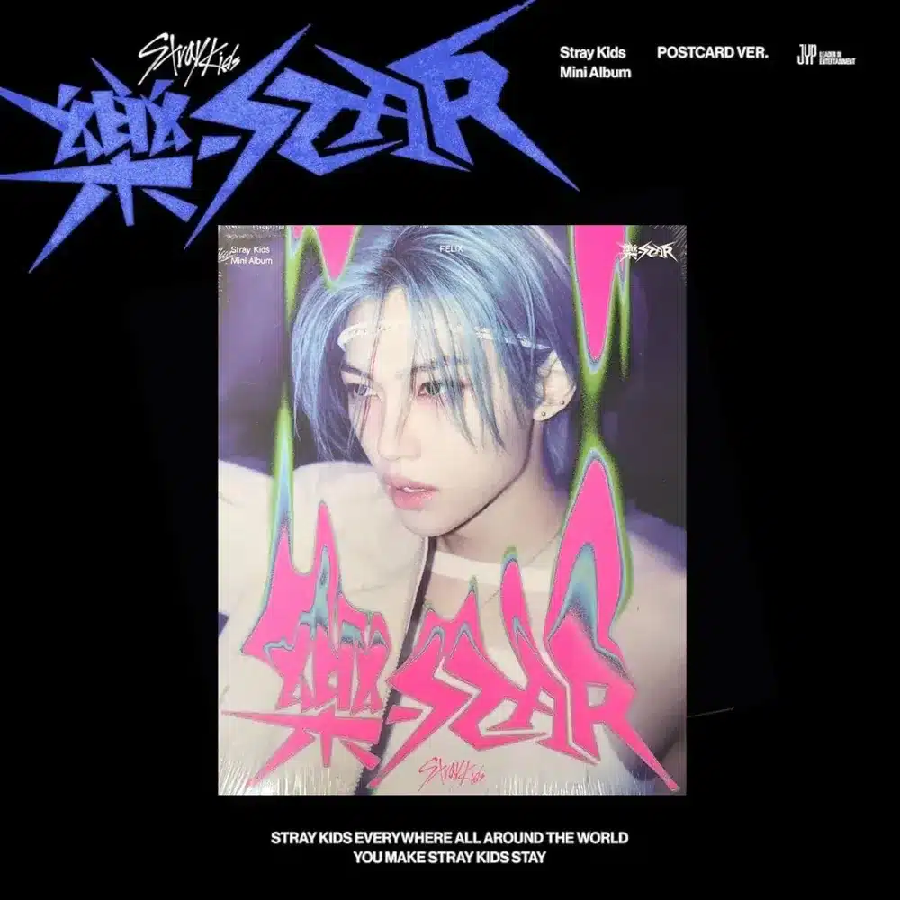 964542-MLV111284356595_052026 Stray Kids - Rock-star Mini Album Original Postcard Ver.
