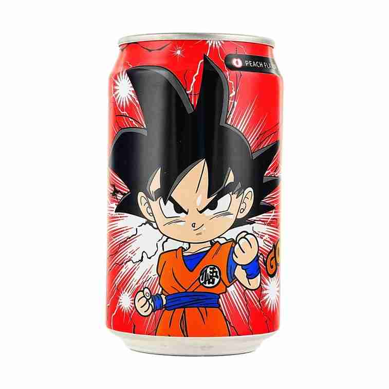 goku peach flavor Sparkling Water Peach Flavor Goku Dragon Ball 330ml