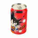 Sparkling Water Peach Flavor Goku Dragon Ball 330ml