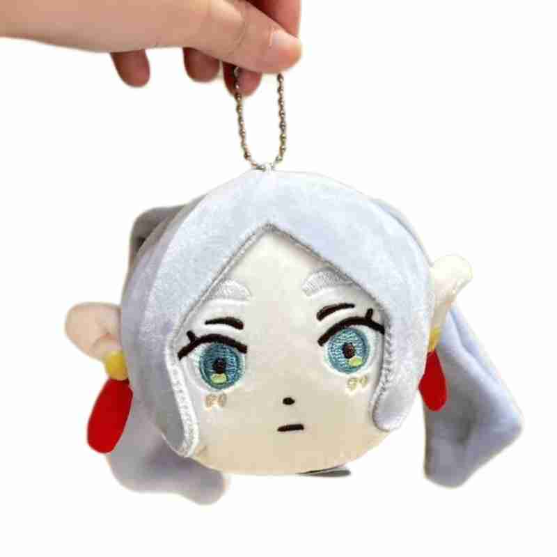llavero felpa frieren Peluche Llavero Cabeza Frieren 7cm