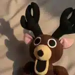 Peluche El Ciervo De Pie 99 Noches En El Bosque Roblox 37cm