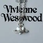 Collar Corazon Saturno Blanco Nana Vivienne Wetswood