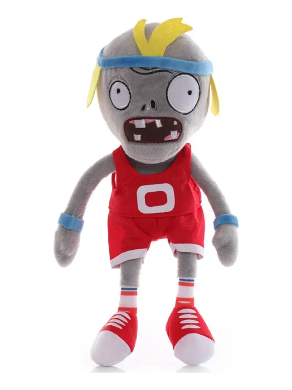 Peluche Zombie Corredor Plants Vs Zombies 27cm Pvz
