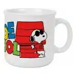 Taza Camping Ceramica Joe Cool Snoopy 591ml Peanuts