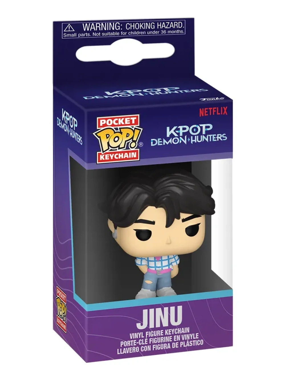 Funko Llavero Pocket Pop! Jinu Saja Boys Kpop Demon Hunters