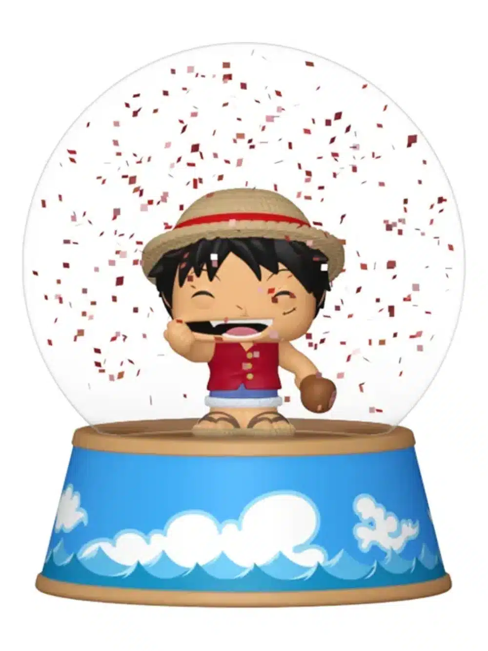 Funko Pop! Mini Glitter Globe Luffy One Piece
