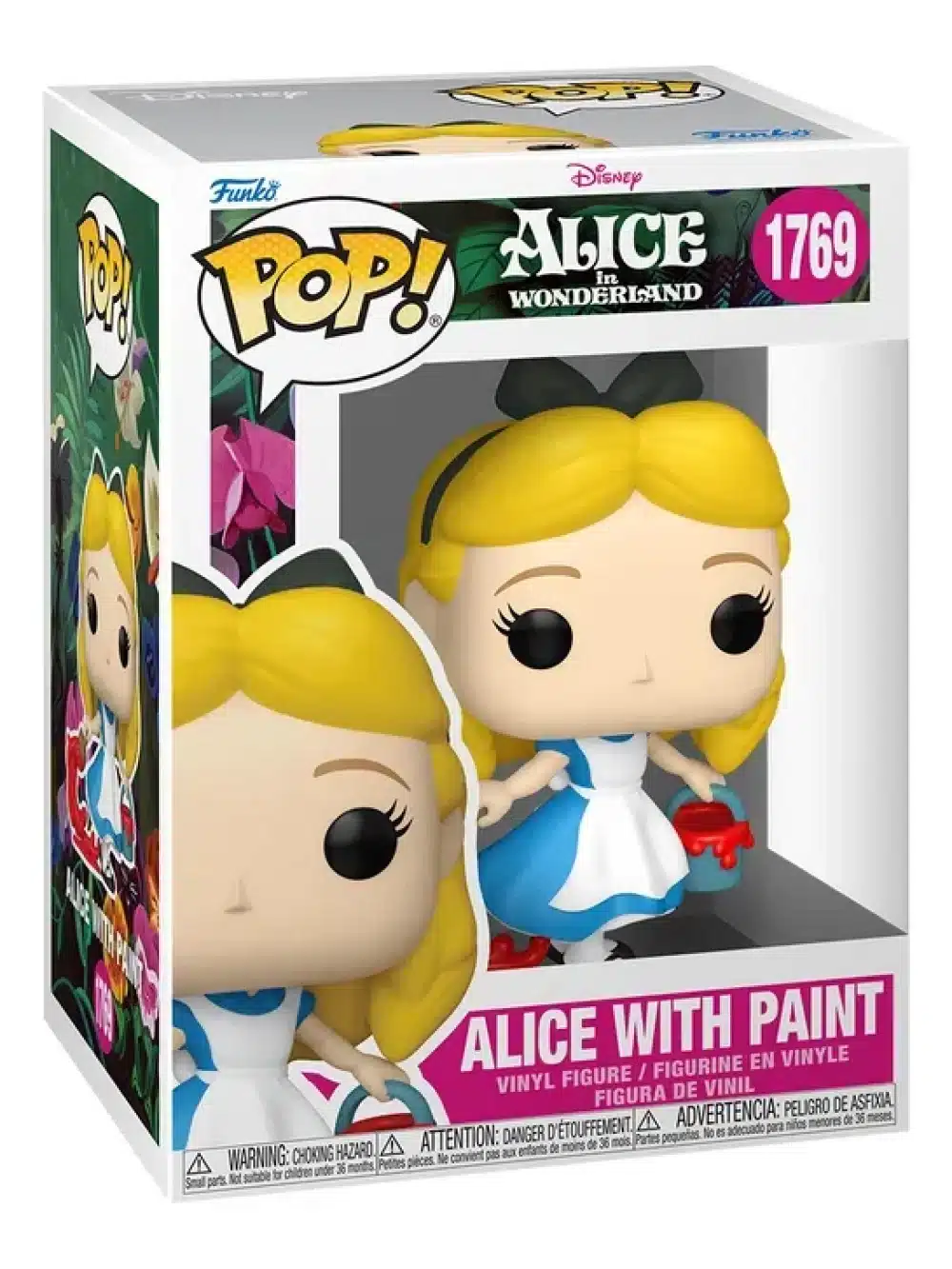 Funko Pop 1769 Original Alice With Paint Alice In Wonderland