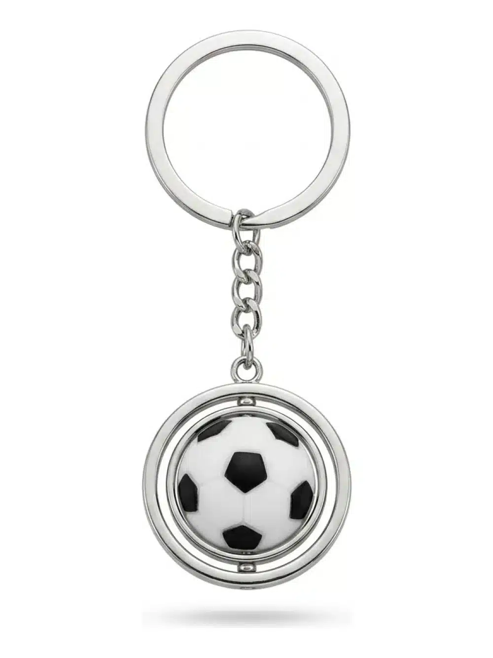 Llavero Giratorio Balon De Futbol Clasico