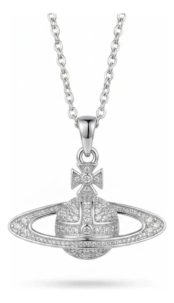 Producto Collar Plateado Saturno Nana Vivienne Westwood V2