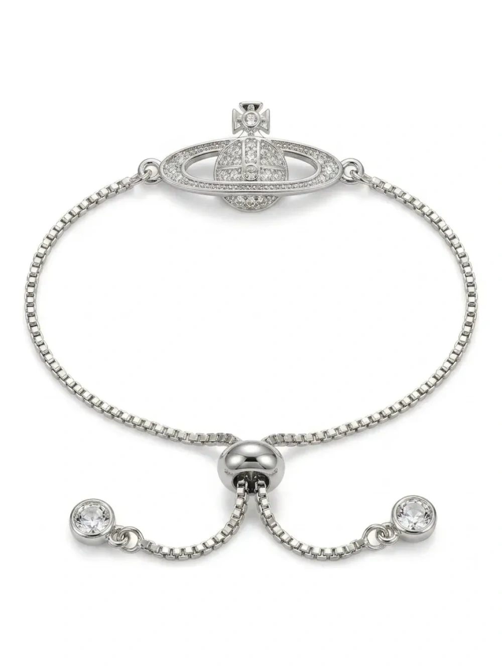 Pulsera Plateada Saturno Nana Vivienne Westwood