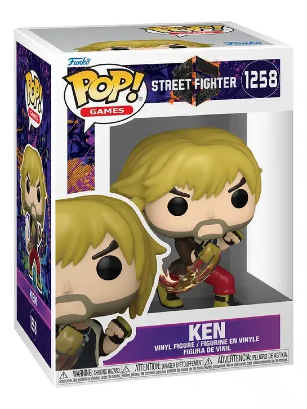 Funko Pop! 1258 Original Ken Street Fighter 6