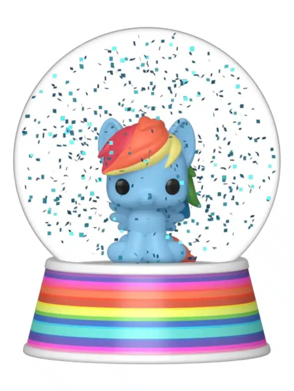 Funko Pop! Mini Glitter Globe Rainbow Dash My Little Pony