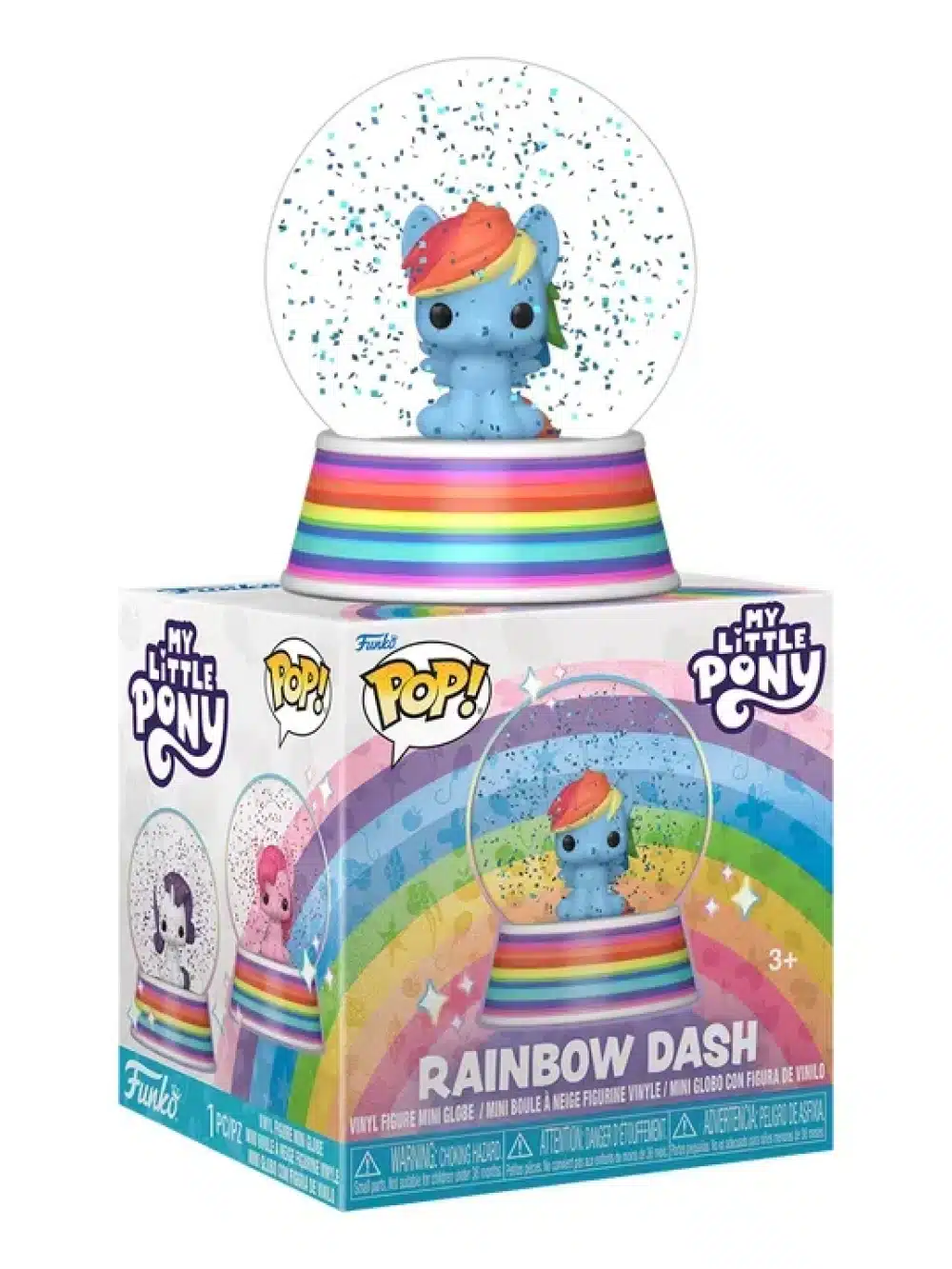 Funko Pop! Mini Glitter Globe Rainbow Dash My Little Pony
