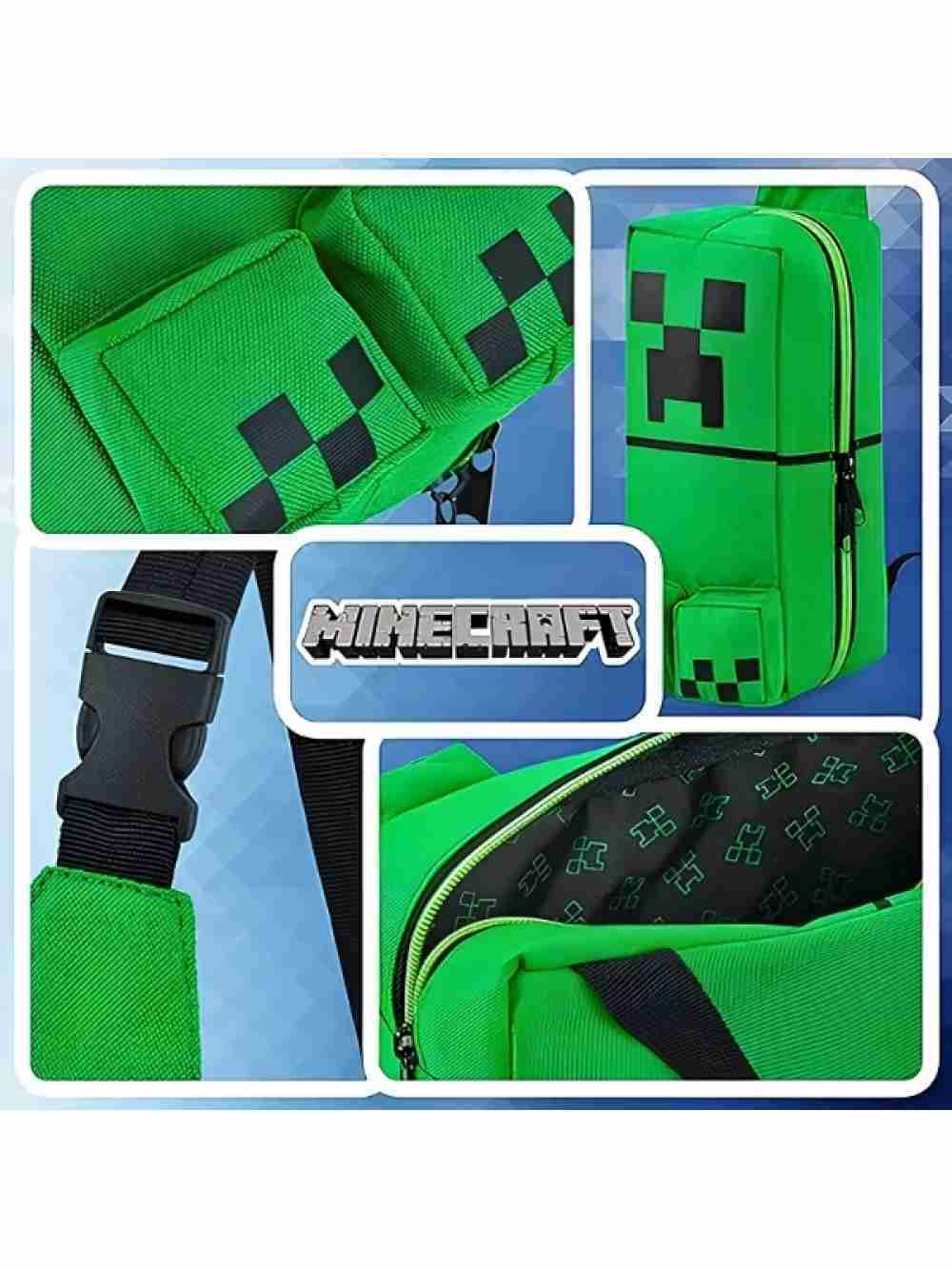 Bolso Bandolera Creeper Minecraft