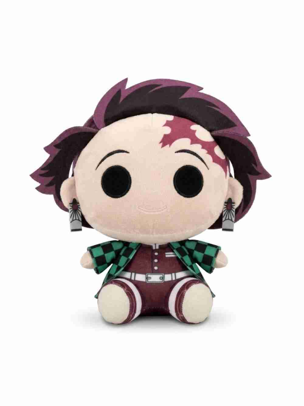 Peluche Tanjiro Ojos Negros Demon Slayer 20cm