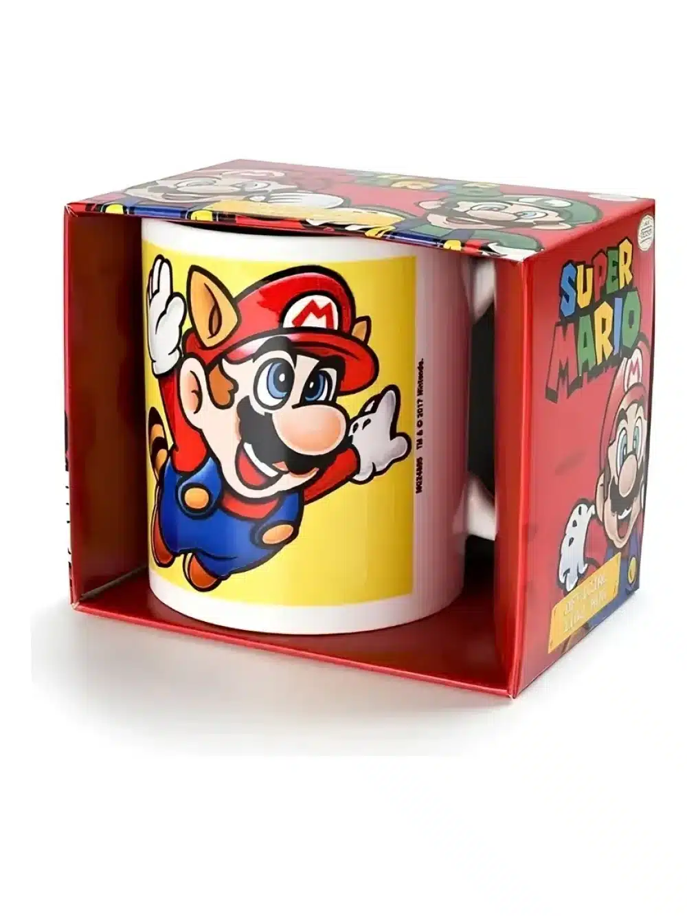 Taza Ceramica Mario Mapache - Super Mario Bros 3 325ml