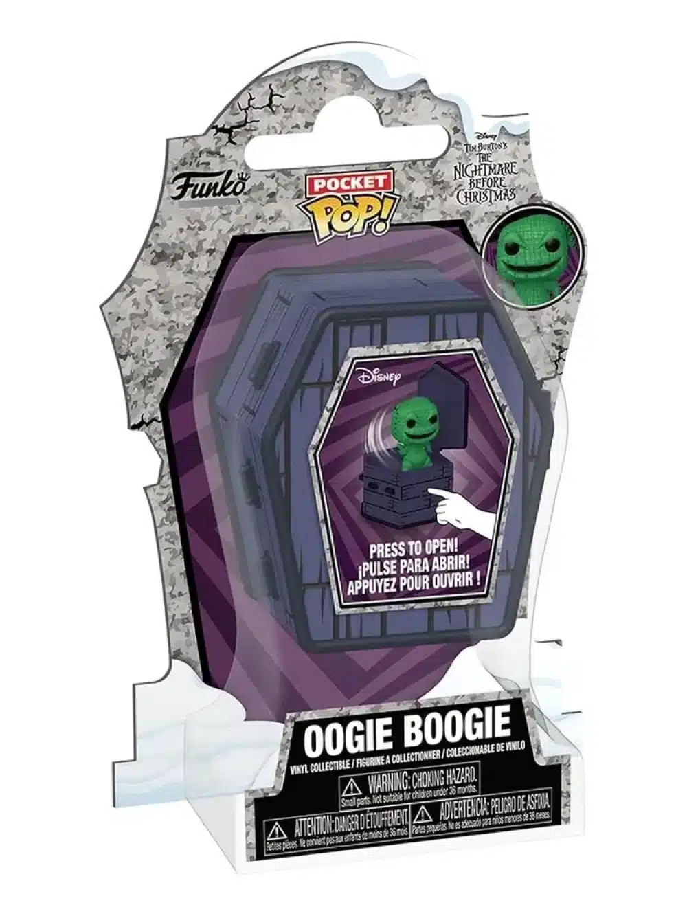 Funko Pocket Pop Oogie Boogie Ataud El Extraño Mundo De Jack