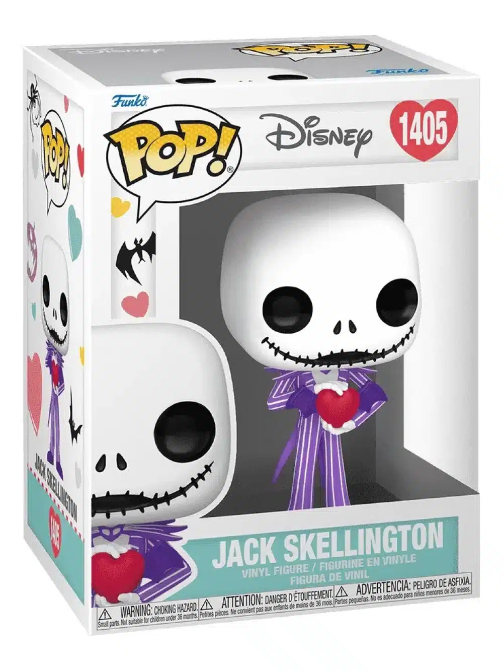 Funko Pop 1405 Jack Valentine Heart El Extraño Mundo De Jack
