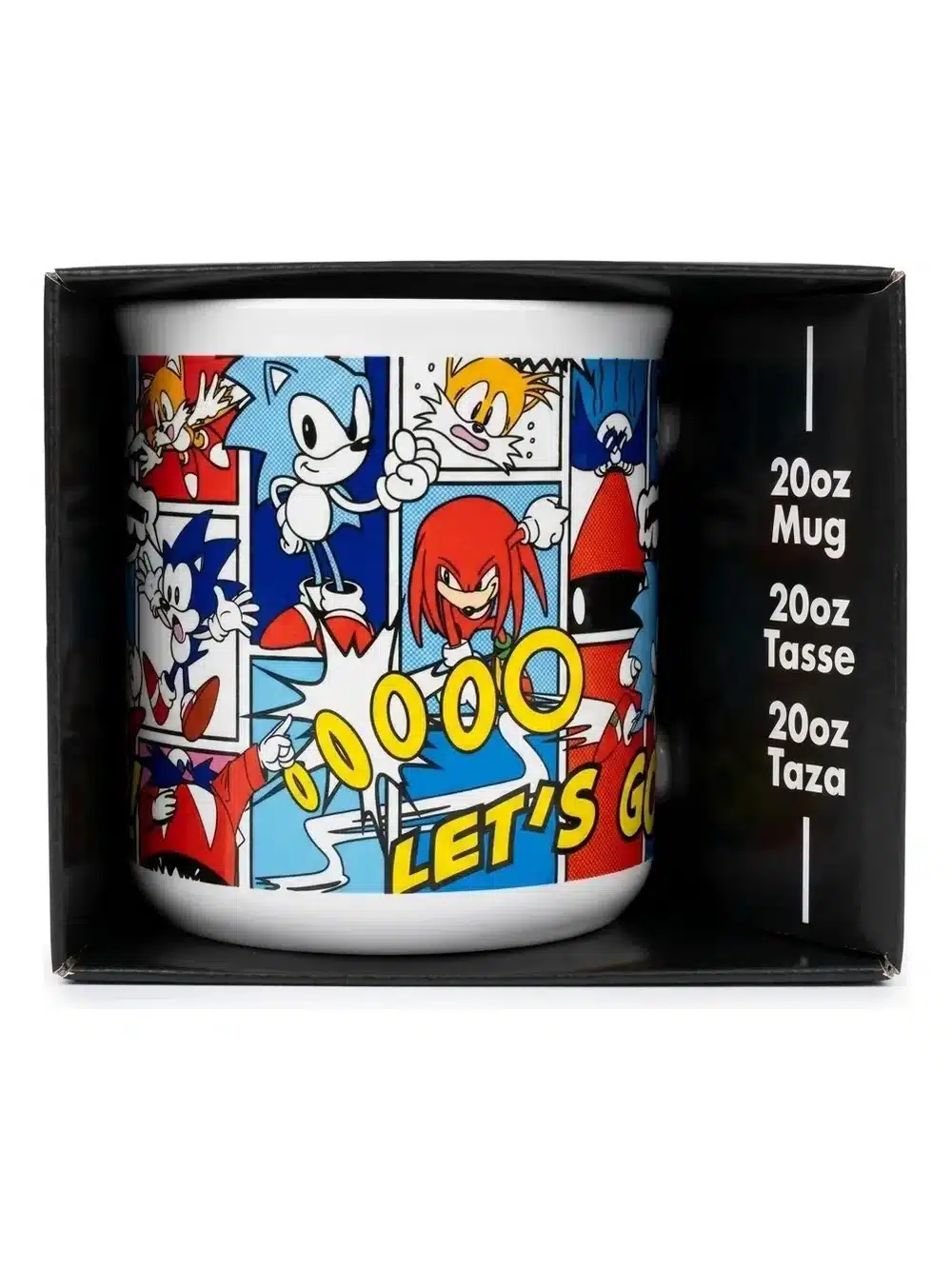 Taza Camping Ceramica Sonic The Hedgehog Comic Panel 591ml