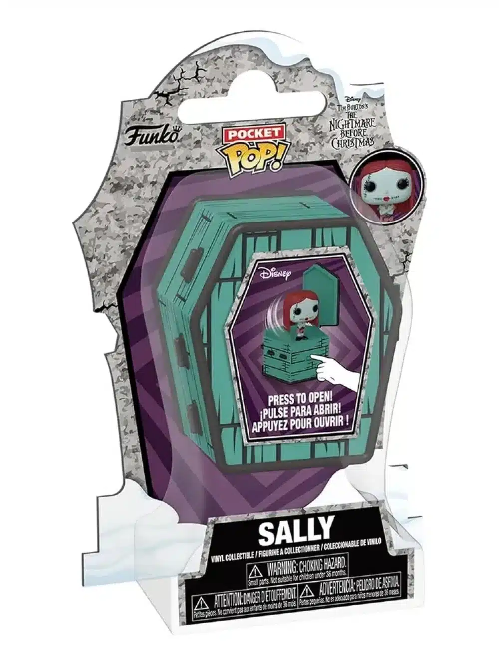 Funko Pocket Pop! Sally Ataud El Extraño Mundo De Jack
